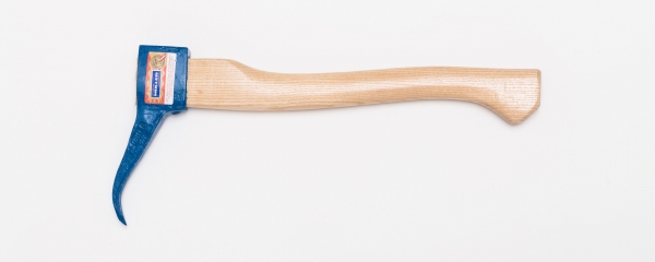 Log-pick, bended, Ash-handle